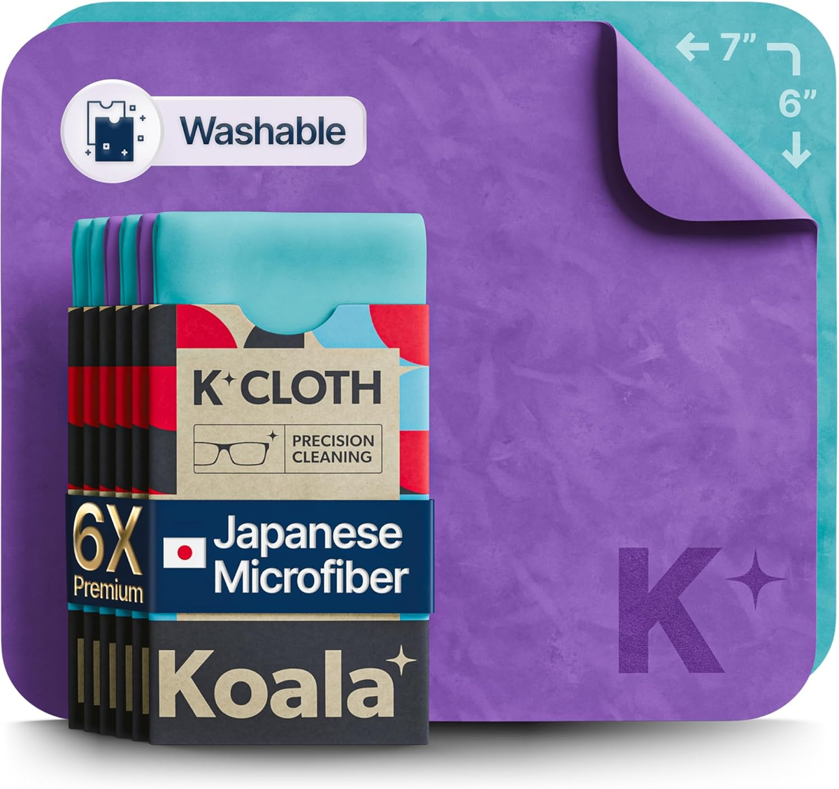Koala Lens Cleaning Cloth | Japanese Microfiber | Glasses Cleaning