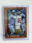 2025 Topps Update Veteran Combos Bobby Witt MJ Melendez Royals Orange Foil /25