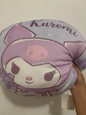Sanrio Circular Kuromi Folwer Pillow