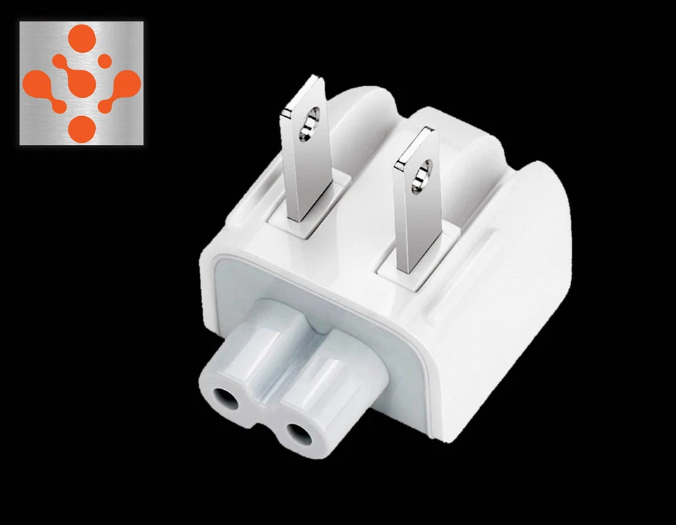 100% Genuine OEM MagSafe AC Wall Adapter Apple DUCKHEAD 2 PRONG PLUG 45W 60W 85W - Image 4 of 4