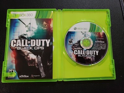 Livret Call Of Duty Black Ops Pour Xbox 360 - Très Bon état