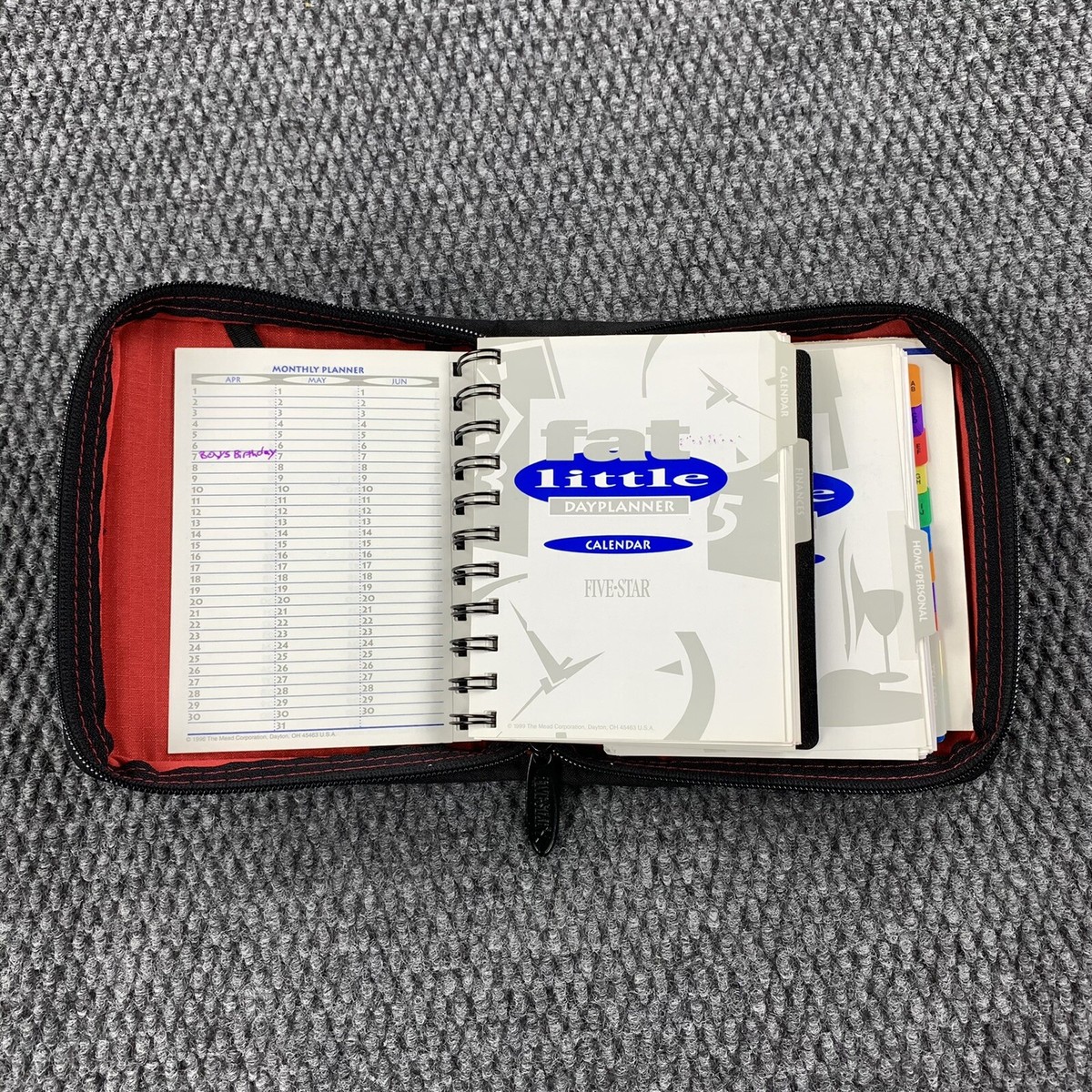 Zippered Planners Organizers
