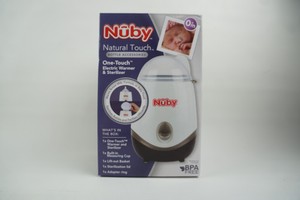nuby one touch bottle warmer