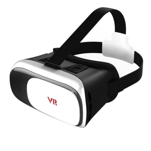 Universal 3D VR Virtual Reality Glasses Headset Video Game Movie Player iPhone - Picture 1 of 5