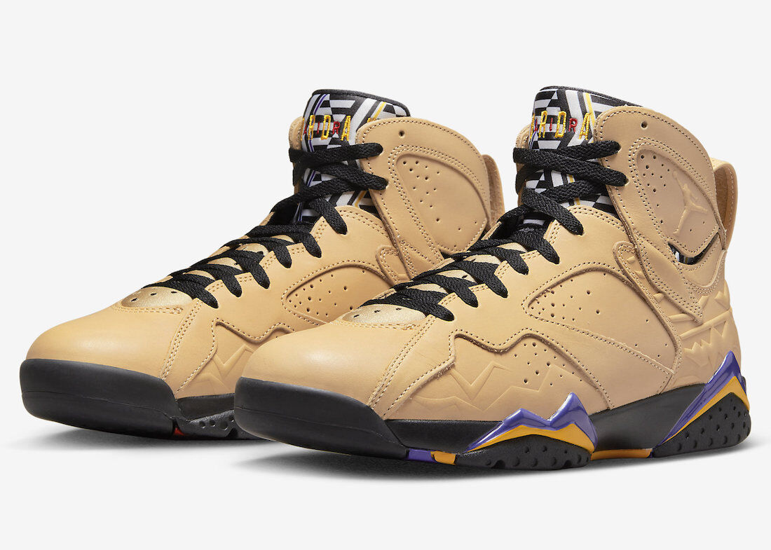 Nike Air Jordan 7 Retro SE Afrobeats Vachetta Tan Taxi Nike Air Jordan 7 Retro SE Afrobeats Vachetta Tan Taxi