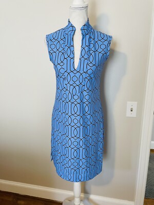 chinese dress ladies Jude Connally Megan Dress Blooms Navy
