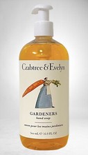 1 Crabtree Evelyn Gardeners Hand Soap 16.9 fl oz/500 mL Pump New Free Priority