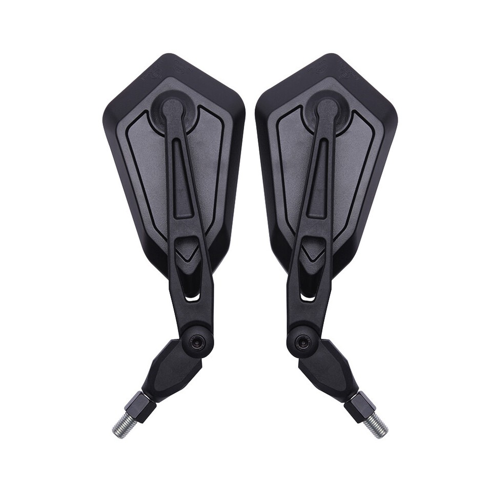 Honda Shadow 1100 Parts For Honda Shadow Spirit 750 1100 VTX1300 VTX1800 Chrome Motorcycle Mirrors M10 E Honda Motorcycle Mirrors - Foto 13