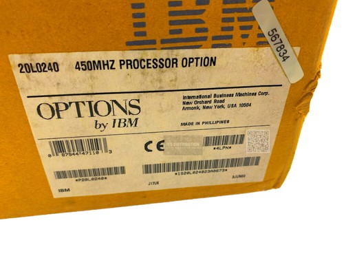 20L0240 I New Sealed IBM Intel Pentium II Xeon 450MHz CPU Upgrade Kit - Afbeelding 2 van 4