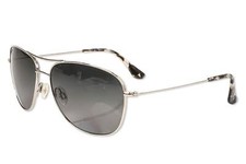 Maui Jim Cliff House Polarized Lenses Sunglasses Silver/Neutral Grey Medium