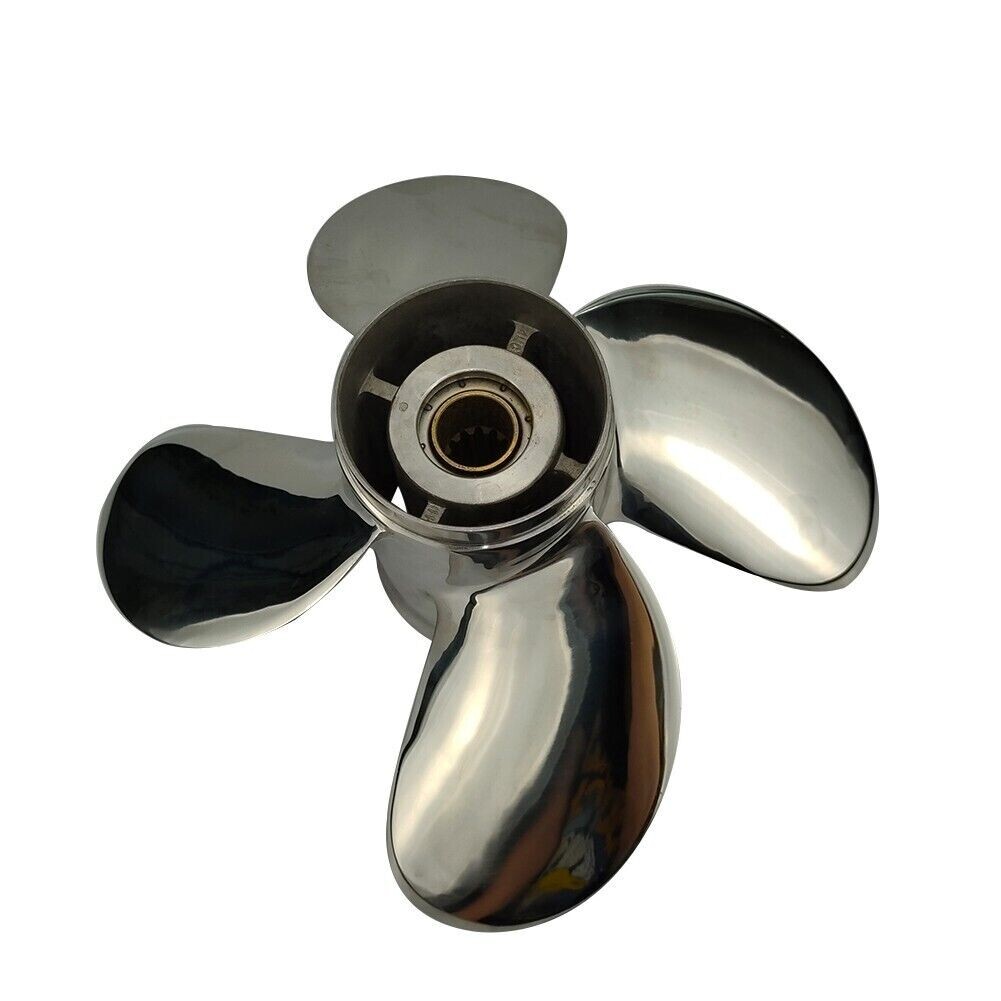 Hélice Ozpropeller 9.9x13 – Pour Moteurs Mercury/Mariner 25‑30CV – 3 Pales Alliage – Neuf