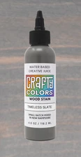 Dark Gray Wood Stain - Crafty Colors Vibrant Water Based Wood Stains
