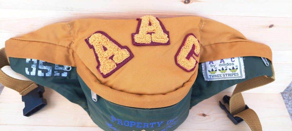 Vintage Adidas Waist Bag Athletic Club ACC Fanny Bag Belt Bag 80s