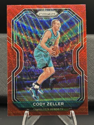 2020-21 Panini Prizm - Ruby Wave Prizm #68 Cody Zeller