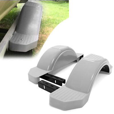 Single Axle Trailers Fenders For 12 Wheels Tires Skirt Boat Molded 300lbs Pair 714755995022 Single Axle Trailers Fenders For 12 Wheels Tires Skirt Boat Molded 300lbs Pair 714755995022