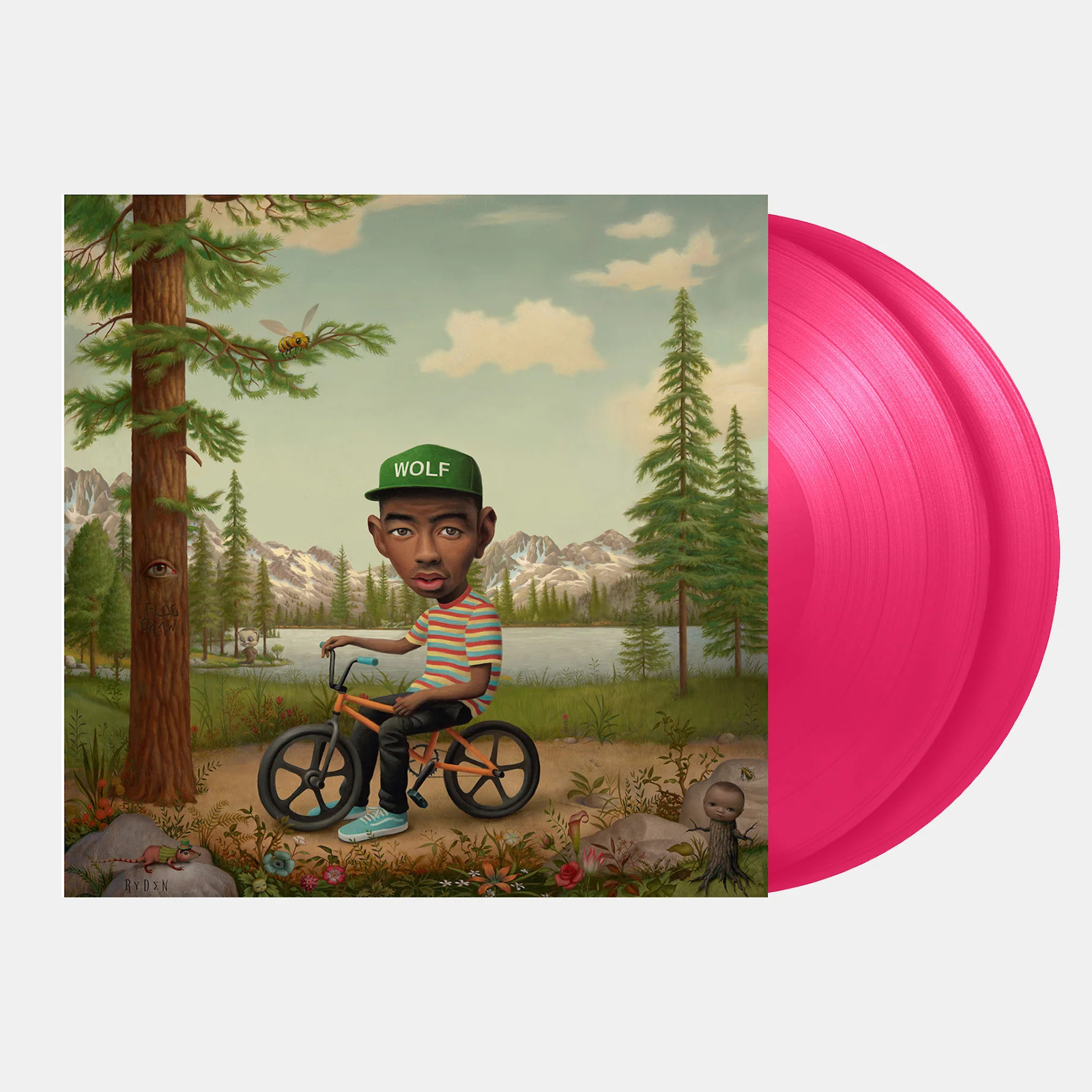 Wolf - 2Lp Pink Vinyl / Gatefold Sleeve / Insert / Tyler's Face Sticker Ltd. Ed