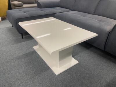VCM Holz Couchtisch Sofatisch Wohnzimmertisch Rollen Rollbar