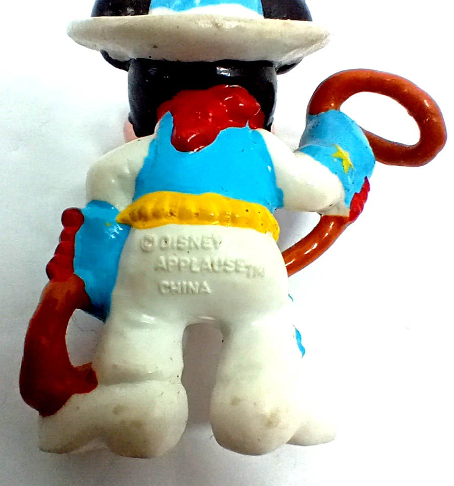 1 Mickey Mouse Disney Applause chapéu de cowboy laço figura de PVC 1 boneco Mickey Culpitt - Imagem 4 de 4