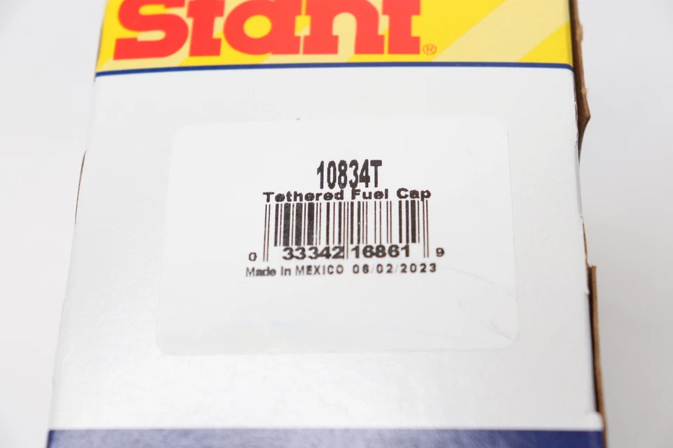 (40-Pk) Tapa de combustible Stant atada negra 10834T Foto 3 de 4