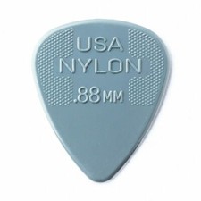 Dunlop 44P.88 Nylon Standard Guitar Pick, 12-Pack, .88mm