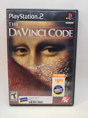 Da Vinci Code Sony PlayStation 2 Video Game 2k Games - Complete w/ Manual CIB