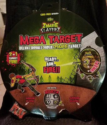 Zing Air Hunterz Mega Target Deluxe Double Sided Target - 6 Pack Zombie Slayer