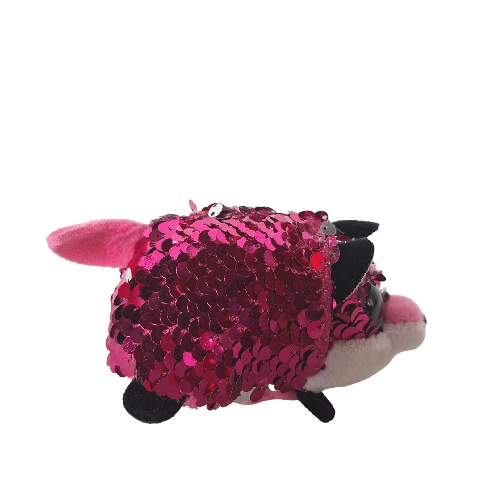 Ty Teeny Tys Jewel the Fox Flippables Sequins Plush Stuffed Animal 2019 4.75"