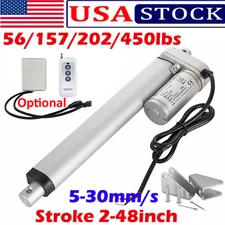 12V 2000N 900N 250N Linear Actuator 6inch Stroke 2inch to 48inch Fast Speed