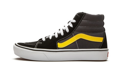 black and yellow vans high tops