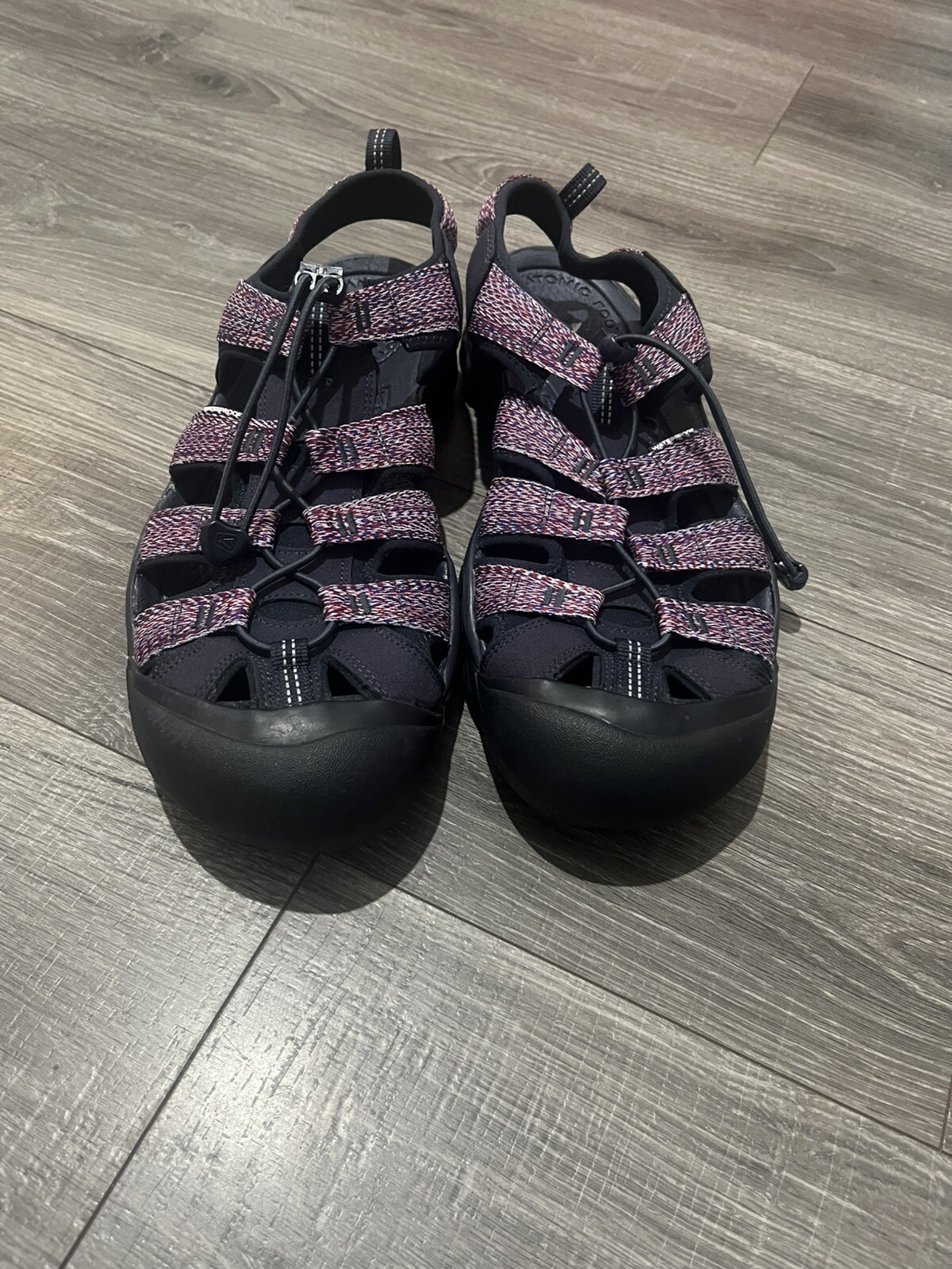 Sandali impermeabili Keen Newport H2 in pelle taglia 14 multicolore uomo esauriti