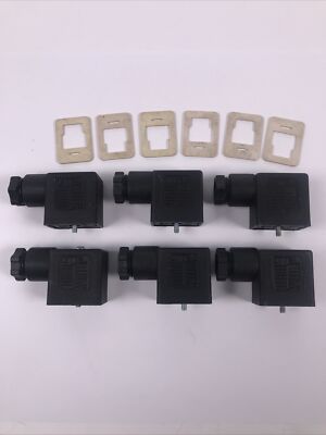 6 Valve Connectors For Solenoid 10A 250VAC OTTAL 10/250 Canfield