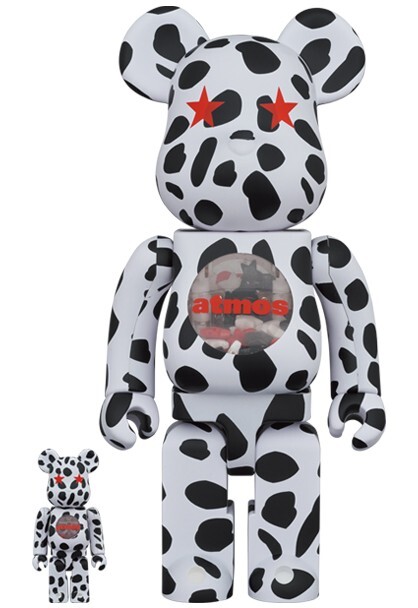 atmos - BE@RBRICK atmos Dalmatian 100％ & 400％ BE@RBRICK 400% & 100% atmos Dalmatian MEDICOM Bearbrick | eBay