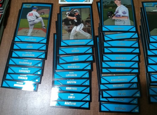237 Card 2007 Bowman Baseball Lot - Paper, Prospects, Gold, Chrome, Orange /250 - Picture 6 of 7