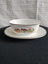 Villeroy and Boch Naif Gravy Boat and Stand