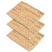 3x Rosewood 33x24cm Chill N Chew Pet/Dog Cat Animal Mat Rectangular Pad Natural