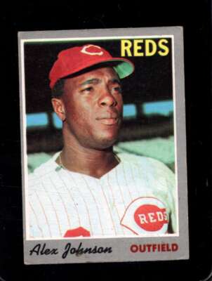 1970 TOPPS #115 ALEX JOHNSON VG REDS *X75139 | eBay