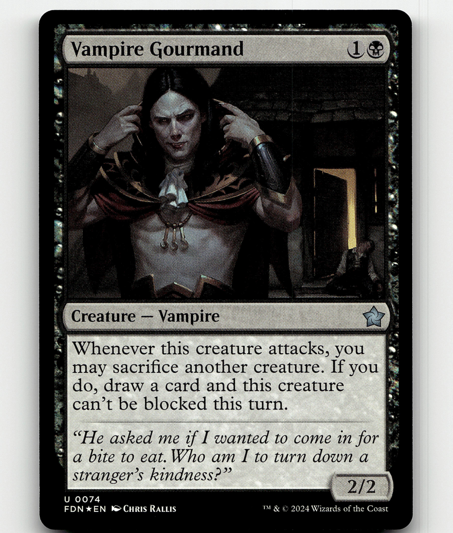 mtg standard vampire cards Decks & More Compatible with Magic The Gathering: Black White Deck - Modern Legal - Custom Built - MTG 2/3 Illustrated by Lorenzo Mastroianni. Welcoming Vampire Gives Every White