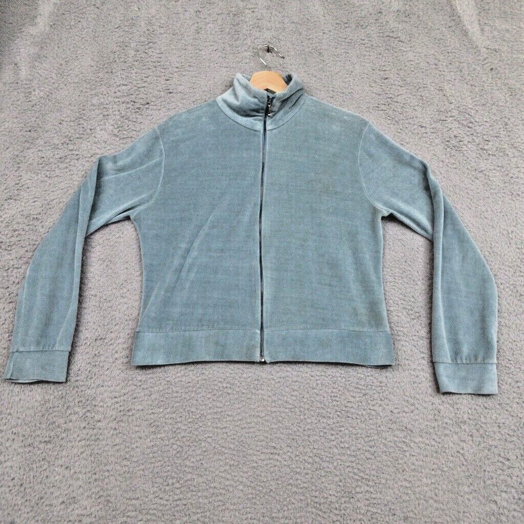 Vintage Free People Sweatshirt Sweater Women L Blue Blokecore Y2K Streetwear