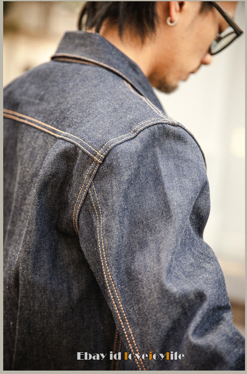 Red Tornado Type 1 506XX Jeans Jacket 14oz Raw Denim Men