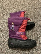 Sorel Disney Frozen II Anna Waterproof Boots Big Girl s Size 6