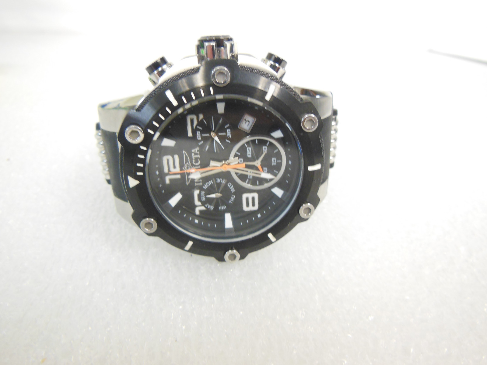 invicta speedway stainless steel case men's watch
