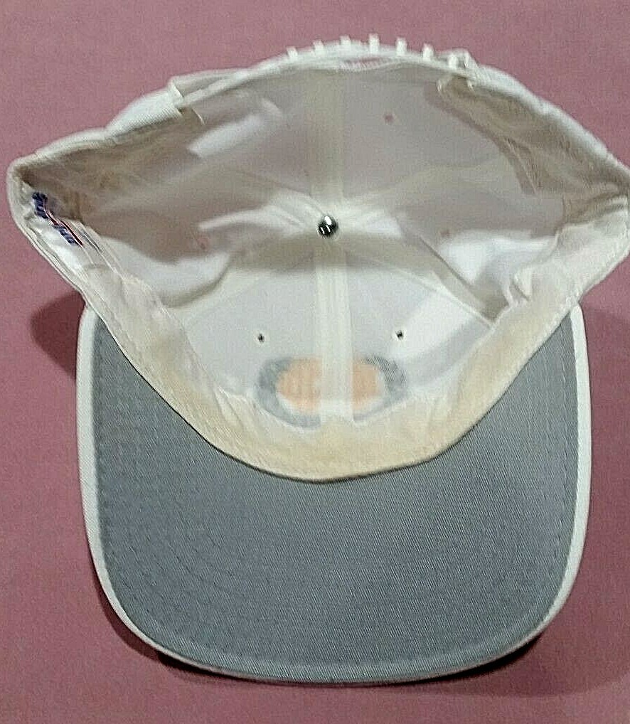 Rare Solid White Notre Dame Snapback Cap ~ Unique… - image 7