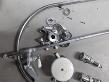 shower curtain rod holding for cast iron tub 1930 ish