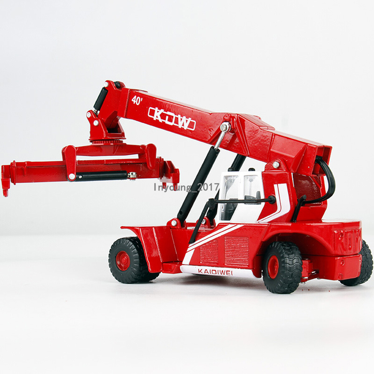 1:50 Container Crane Toy Model Metal Diecast Construction Vehicle