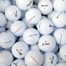 Image of Srixon Golf Balls Grade A Choose Model White Coloured Lake Balls 12 Ball Pack