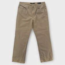 Weatherproof Vintage Pants Mens 36x30 Khaki Cotton Outdoors Work Straight Leg