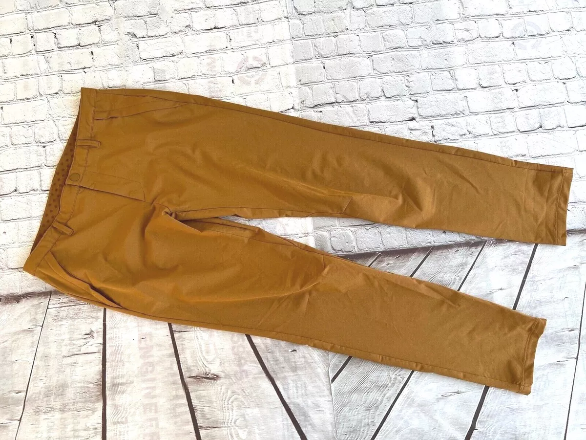 Mens TARGET ALL IN MOTION Stretch Travel Pants Brown 34 X 32 $36