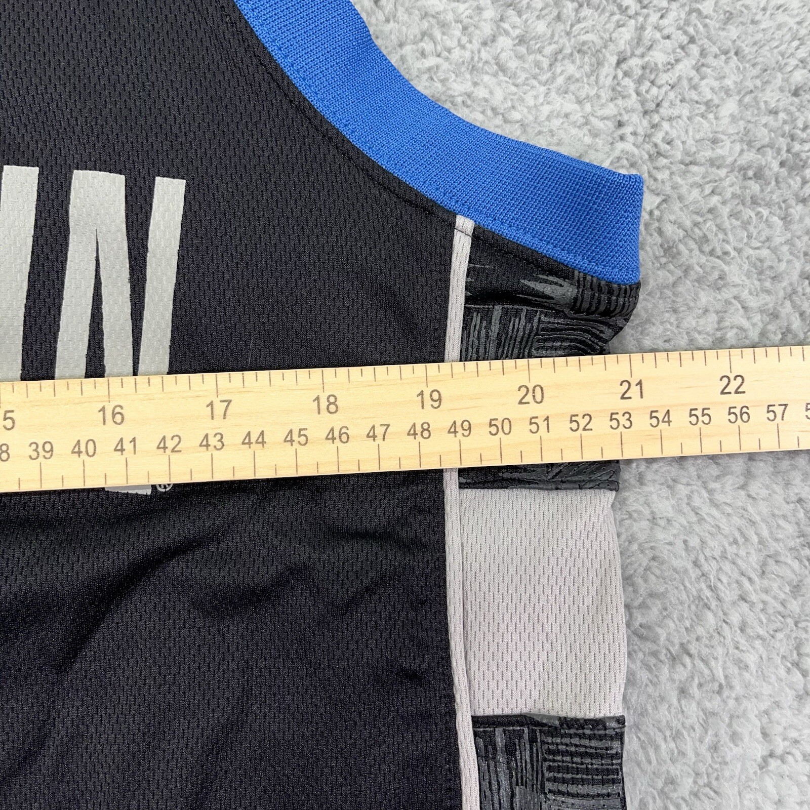 Georgetown Hoyas Nike Air Jordan Jersey Mens Medium Black #55 Roy Hibbert thumbnail 7