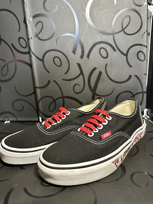 Vans Sketch Authentic Sidewall Black Shoes size Men Women