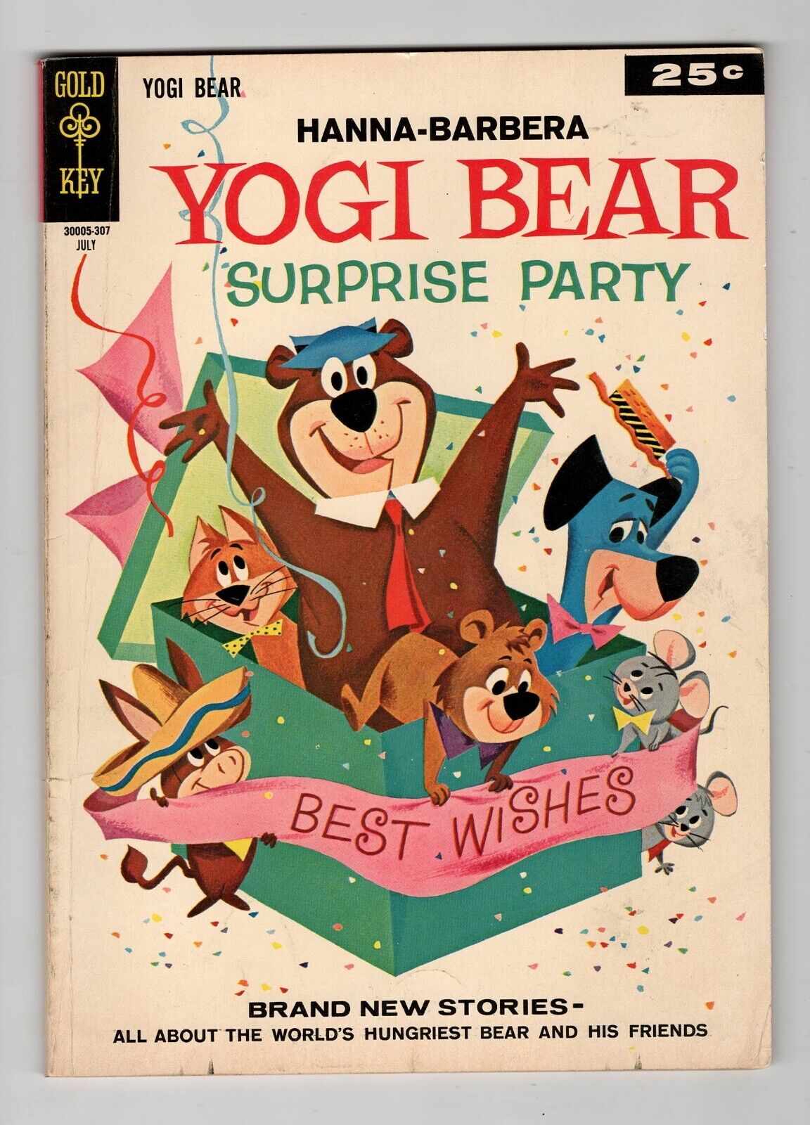Gold Key Comic Yogi Bear Surprise Party Hanna-Barbera # 13 1963